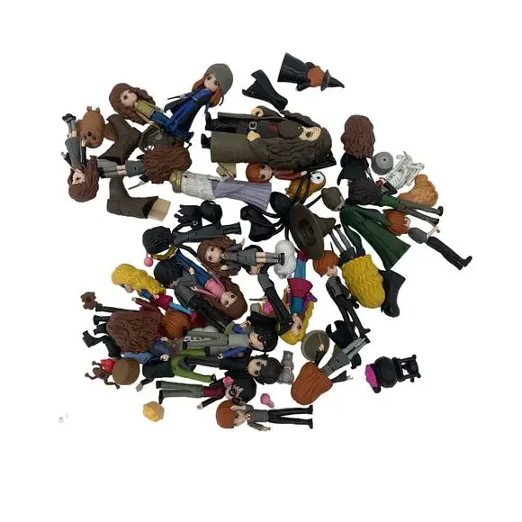 Preowned LOT Harry Potter Character Mini Dolls Figures Mixed Hermonie - Picture 1 of 4